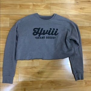 HVIII cropped sweatshirt